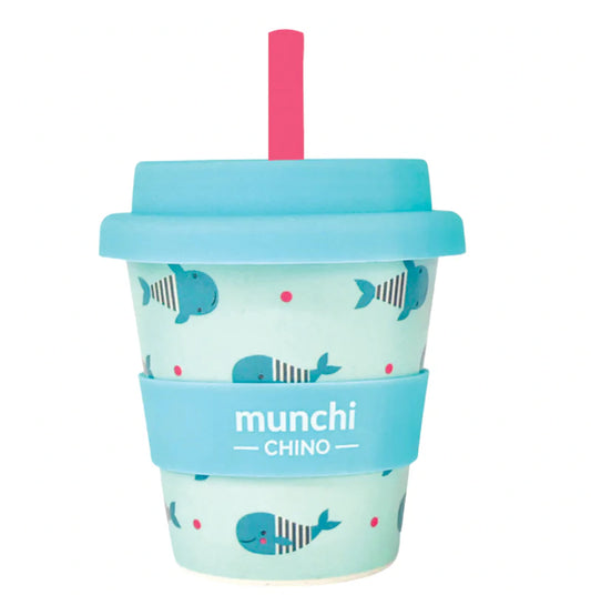 WHALE BABYCHINO CUP - STRAW INCLUDED