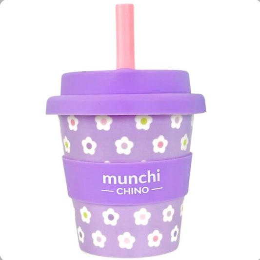 FLOWER BABYCHINO CUP - STRAW INCLUDED