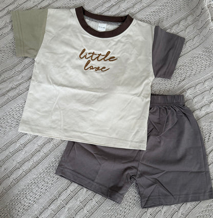 Little Love Tee + Short Set