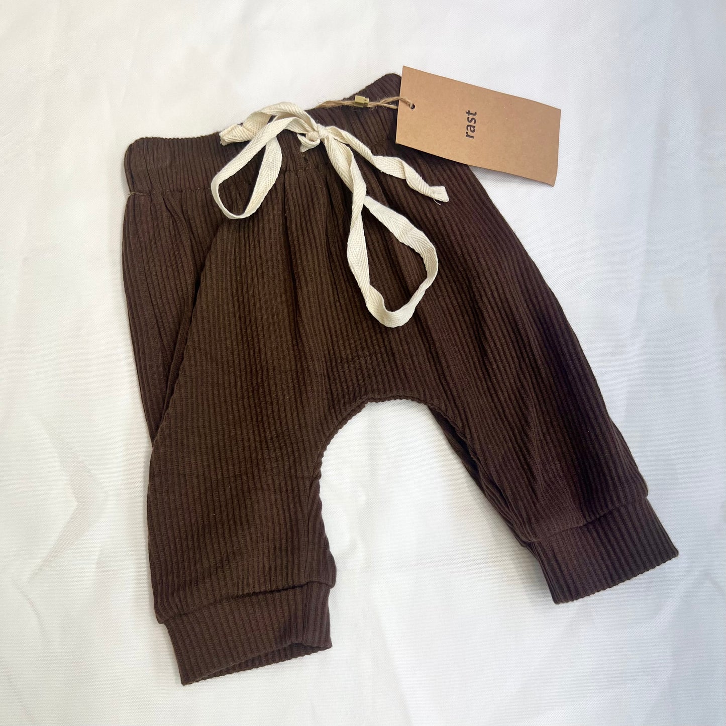 Chocolate Long Slouch Pants