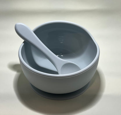 Silicone Bowl + Spoon Set