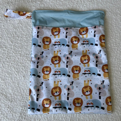 Double Zip Wet Bag - Lion